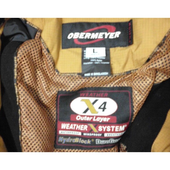 Obermeyer Men's Weather X System Winter Skiing Snowboarding Jacket Coat Size L - Picture 7 of 9